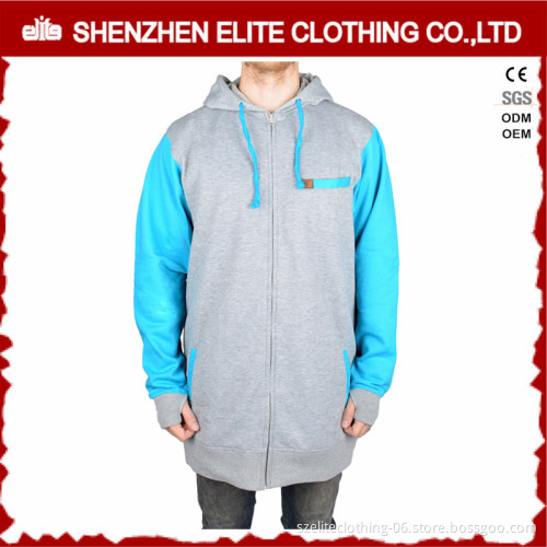 OEM service cheap zip up pocket oversized men pullover hoodies